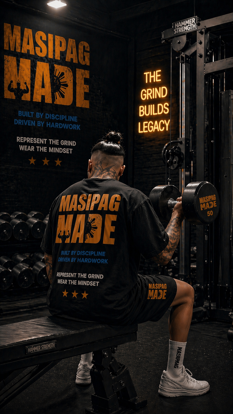 REPRESENT THE GRIND. WEAR THE MINDSET.